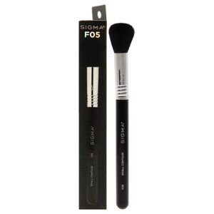 Sigma Contour Make-up Brush (F05) Chrome / Synthetic Antimicrobial Fibers / NIB